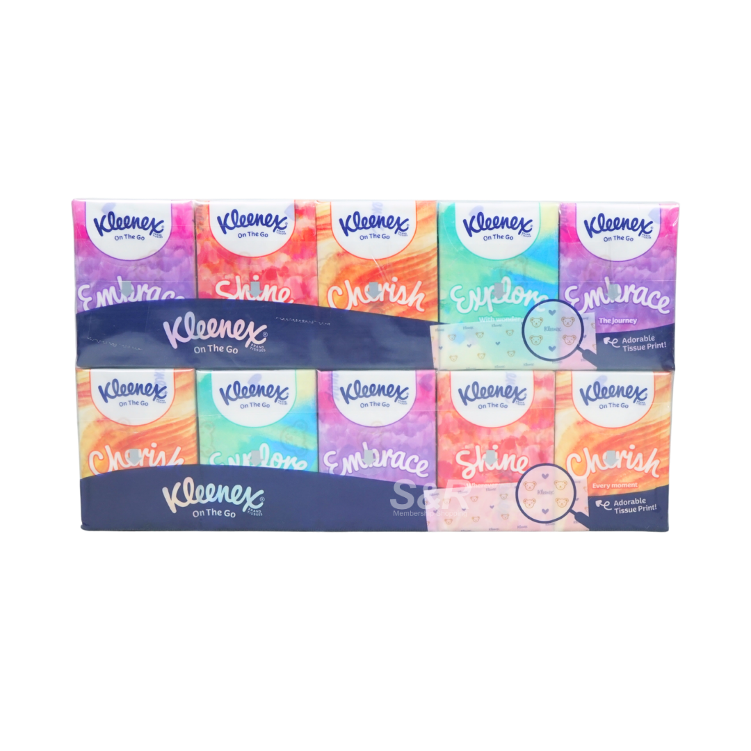 Kleenex On The Go Facial Tissue 20 Hanky Packs